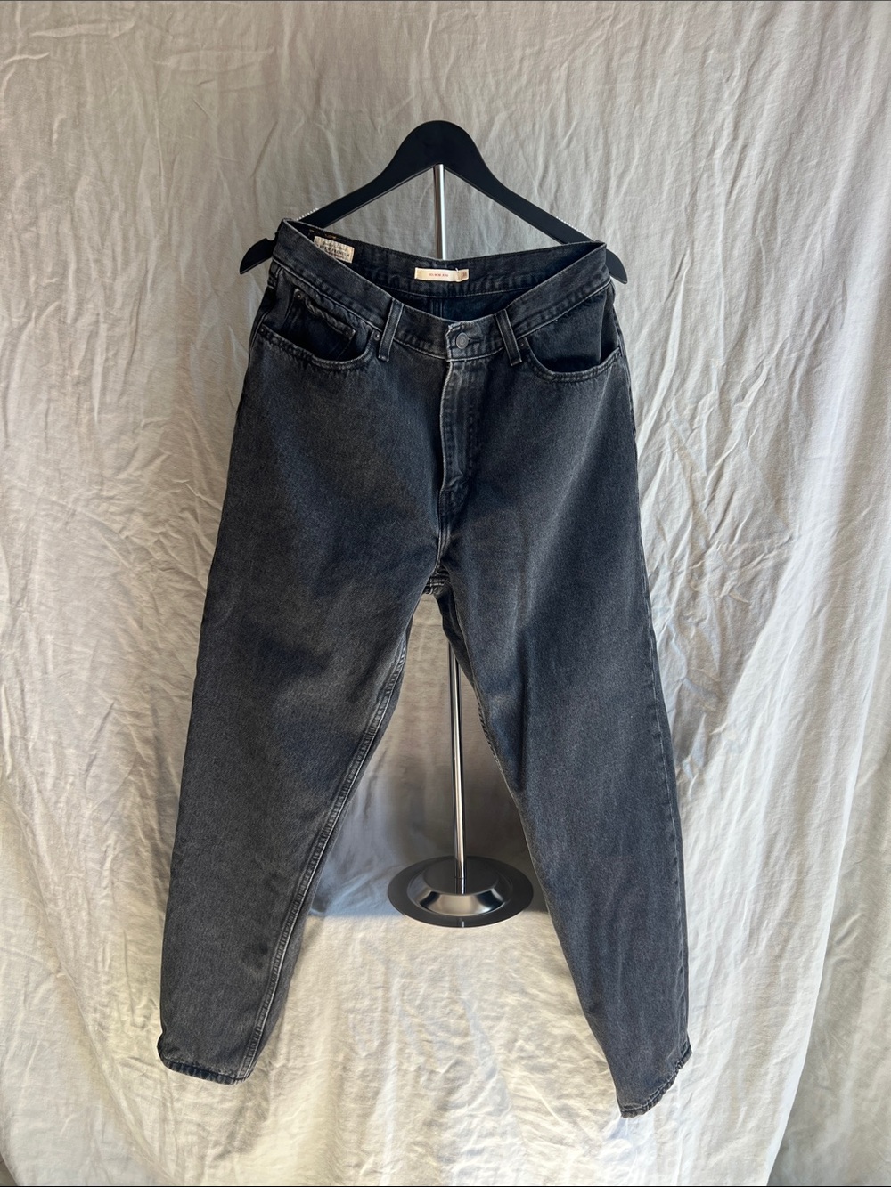 Levi’s 80s Mom Jeans W31 L30 Black High Rise Tapered